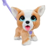 Jouet interactif - FURREAL FRIENDS - Mon Copain qui Fait Popo 23 cm - Animal interactif avec laisse, friandises et pelle