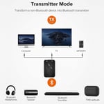 ZIOCOM Émetteur Bluetooth pour TV//PC, Récepteur Bluetooth pour