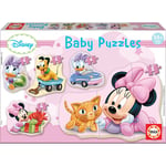 Puzzle - Disney - Mickey - Minnie - Enfant - 2 ans - 4,5,3 pièces - Educa