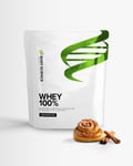 4 x Proteiinijauhe Whey 100% - 1 kg - Cinnamon Bun - Body Science - Heraproteiini, Proteiini