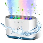 AiQInu Humidificateur d'Air 900ML, Pick-up Dynamique Humidifier Chambre avec 6 Buses et 7 Couleurs LED, 25dB Ultra Silencieux, Humidificateur pour Maison, Bureau