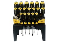 Stanley Tools Screwdriver Set In Rack 44 Piece Sl/Ph/Pz/Tx STA074958