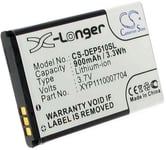Batteri till DBC-800A för Doro, 3.7V, 900 mAh