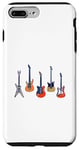 Coque pour iPhone 7 Plus/8 Plus Guitare-accessoires pour musiciens guitaristes, amateurs de