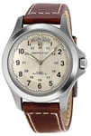 Hamilton H64455523 Khaki Field King Auto Beige/Läder Ø40 mm