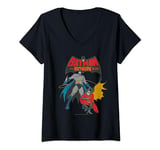 Womens BATMAN & Robin V-Neck T-Shirt