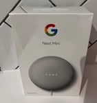 Google Nest Mini (2nd Generation) Smart Speaker - Chalk - Brand New