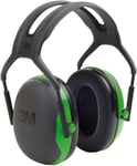 Peltor Casque Antibruit Série X, X1A, 27 Db, Vert