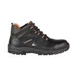 COFRA Homme Lunar Tempo Ankle Boot, Noir Orange Fluorescent, 45 EU