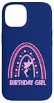 Coque pour iPhone 14 Fée d'anniversaire arc-en-ciel mignonne fée anniversaire fille