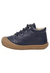 Naturino Chaussures Premiers Pas en Cuir, Bleu foncé 29