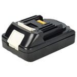 Batterie pour Makita DUR368 DUX60 DUR368LZ DUS187 DUT130 DUT130Z 2,5Ah 18V