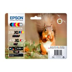 Epson Squirrel multipack 6-Colours 378XL / 478XL Claria Photo HD ink