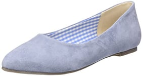 HIRSCHKOGEL Escarpins Femme, H Bleu, 42 EU