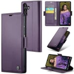 Samsung Galaxy A15      Pu Wallet Case    [Purple]