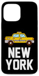 Coque pour iPhone 13 Pro Max New York City Graphic Tees - Cool New York City Funny Taxi