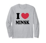 I Love Minsk Long Sleeve T-Shirt