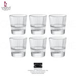 Vidivi - Diva 2.4.6 – Set 12 Lunettes Vin Verre Transparent - CL 27