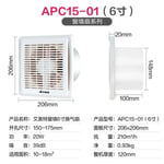 Aimeite-Ventilateur flacon puissant et silencieux. HOventilator-Ventilateur flacon pour toilettes",fenêtre,4 pouces,5 pouces,"6 pouces - Type 6-inch APC