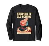 Funny Vinyl Record Art Vinyl Records Lover Album Men Women Long Sleeve T-Shirt