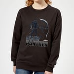 Sweat Femme Black Panther Avengers - Noir - XS