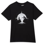 T-shirt Star Wars Homme Saber Silhouette Fight - Noir - M