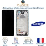 Original Ecran LCD Complet Violet Sur Châssis Pour Samsung Galaxy A72 A725F/A726