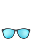 goodr Mick & Keith's Midnight Ramble Unisex Oval Sunglasses, Black