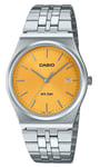 Casio Standard Analog Yellow Dial Dress Quartz Unisex Watch MTP-B145D-9AV