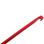 (Red)Tent Pegs 10pcs 16cm Tent Stakes Pegs Aluminum Alloy Heavy Duty Lightweight