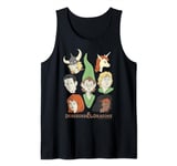 Dungeons & Dragons Cartoon Group Shot Tank Top