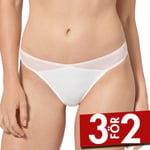 Sloggi Trosor 2P Oxygene Infinite Mini Brief Vit Medium Dam