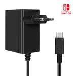 Adaptateur Secteur Nintendo Switch Chargeur De Voyage Mural Cable Type C