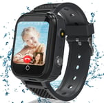 Montre Connectée Enfant 4g Appel Vidéo, Montre Gps Enfant Tracker Avec Chat Familial Sos Appareil Caméra Ip68 Mode Classe Jeux Réveil, Montre Intelligente Enfant Cadeau Pour Filles Et Garçons.[G328]