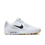 Nike Air Max 90 Golfsko Herre Hvit/Svart 42.5