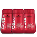 3-pack Schwarzkopf Osis Dust It