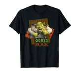 Shrek The Third Ogres Rock Best Friends Group T-Shirt