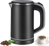 Small Electric Cordless Travel Caravan Kettle 600w Stainless Steel Low Wattage