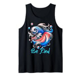 be kind rainbow fish teacher life teaching back to school Tank Top