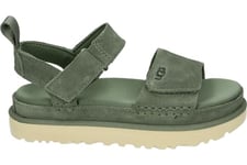 UGG Femme Goldenstar Sandale, Vert Mousse, 43 EU