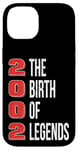 Coque pour iPhone 14 Anniversaire 2002 La naissance des légendes