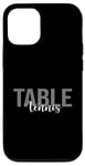 Coque pour iPhone 14 Pro Joueur de ping-pong de table