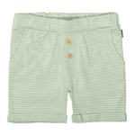 STACCATO Bermudas mörk mint randig