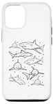 Coque pour iPhone 13 Pro Shark Lover Shark Shark Shark Fish Great White Shark