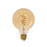 Airam Airam Smart Home Filament LED-globe light source Amber, 95mm, spiral e27, 6w