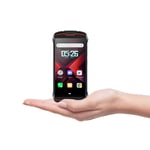 CUBOT King Kong Mini 2 Rugged Phone, 4G Smartphone with 4 inch Display, 3GB RAM+32GB ROM, Android 10, Face ID, Triple Card Slots, Compass+GPS, Daily Waterproof (Red+Black)