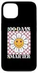 iPhone 13 Groovy 100 Days Smarter 100th Day Of School Teacher Kids Case