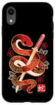 Coque pour iPhone XR Year of the snake chinese zodiac mignon kawaii snake 2025