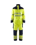 Multinorm winter coverall gul/marineblå