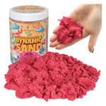 Rosa Kinetisk Sand 1kg för Kreativ Lek